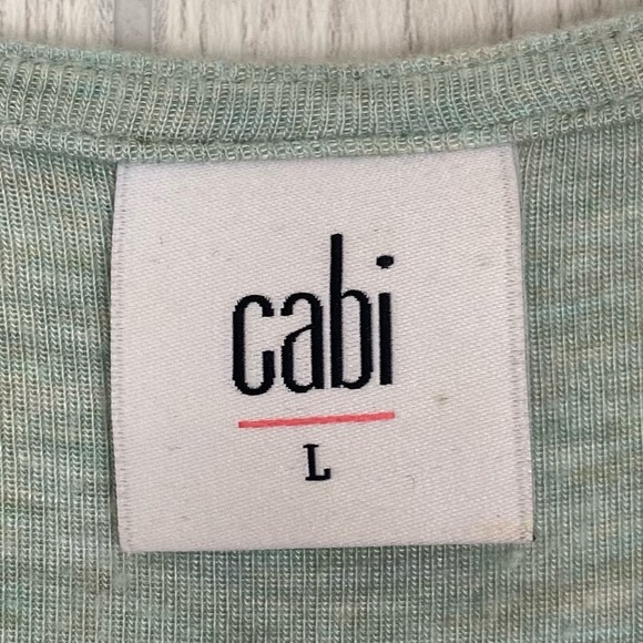 Cabi | Laidback Long Sleeve In Sea Glass Green Size Large - Picture 8 of 9